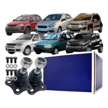 Imagem de Par Pivô Suspensão Dianteiro Nakata Fiat Siena Palio Strada