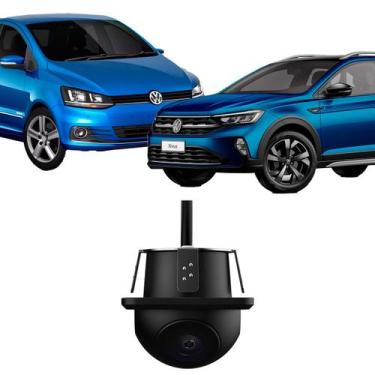 Imagem de Câmera de Ré Com Conexão Original para Veículos Volks Nivus Polo Jetta