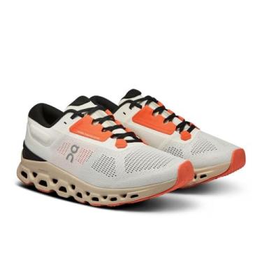 Imagem de Tenis On Running Cloudstratus 3 Feminino 3WD30121148 Cor:Branco;Tamanho:37