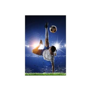 Imagem de Painel De Festa Vertical 1,50 x 2,20 - Jogador De Futebol 026 - Via Co