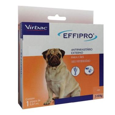 Imagem de Effipro Virbac para Cães até 10Kg - 1 unidade