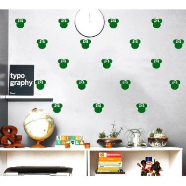 Imagem de Kit 90 adesivos da Minnie 6cm x 5,3cm cada Decoração Casa Sala, Quarto