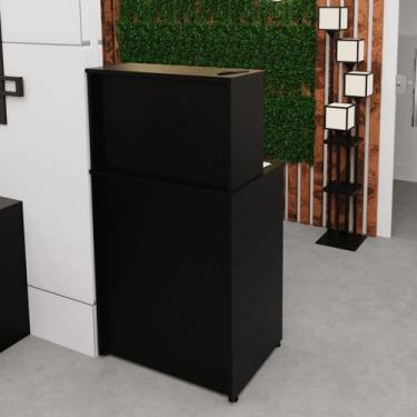 Imagem de Balcão Caixa Atendimento Comercial Recepção Consultório 60cm - Netmobi