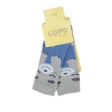 Imagem de Meia Masculina Bebê Lupo Urso Cinza - 2370