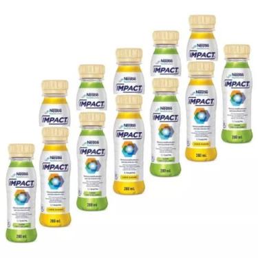 Imagem de Impact Nestlé  kit Com 12 frascos  200ML  - Escolha O Sabor - Nestlé I