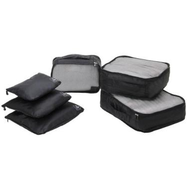 Imagem de Kit Organizador de Viagem Tonin Preto - 1993