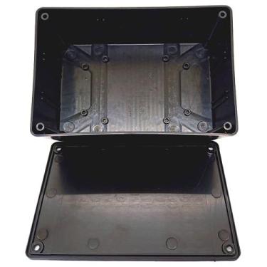 Imagem de Kit 2 Caixa Plástica Circuito Eletrônico Arduino Gabinete Fonte 150x10