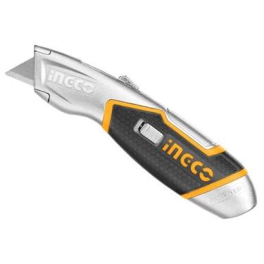 Imagem de Estilete Trapezoidal Industrial Huk618 - Ingco