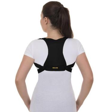 Imagem de Corretor de Postura Educador Postural Colete Coluna Bege Artipé - Arti
