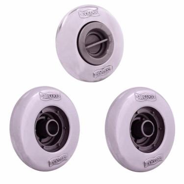 Imagem de Kit De Aspiração E Retorno Sodramar Acabamento Inox 50mm