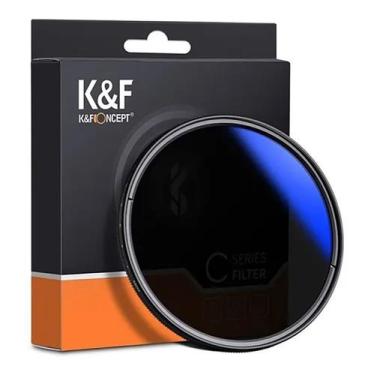 Imagem de Filtro Densidade Neutra Variável 58mm Nd2 A Nd400 Com Case - K&F Conce