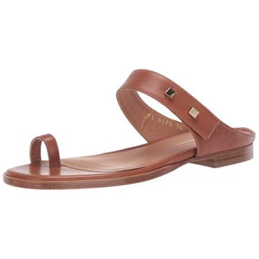 Imagem de Emporio Armani Sandália feminina sem cadarço, Marrom, 41M Medium EU (11.5 US)