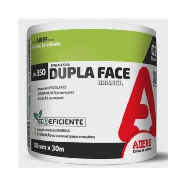 Imagem de Fita Dupla Face Adere 50mm x 30m - Branco