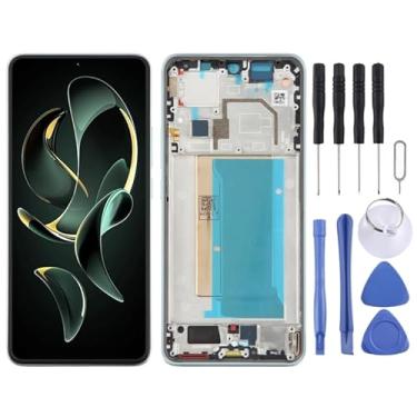 Imagem de Substituição da tela móvel Para Xiaomi Redmi K60 Ultra Original Material AMOLED Digitalizador de tela LCD Conjunto completo com quadro Ecrã LCD