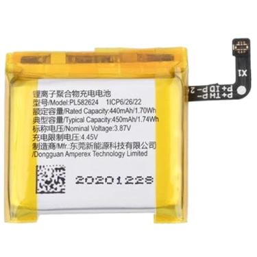 Imagem de bateria PL582624 só P/Modelo A2039 / A2040 GTR3 GTR 3 Pro Smartwatch Relógio Inteligente 440mAh 3.87V
