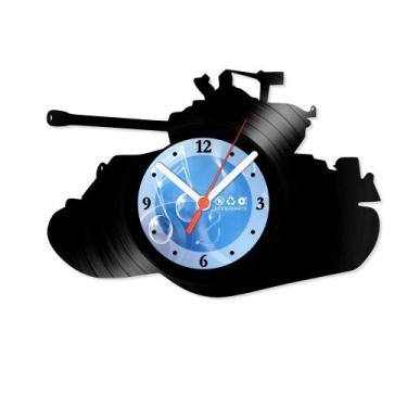 Imagem de Relógio De Parede Disco Vinil Diversos - Tanque de Guerra - VDI-165 - 