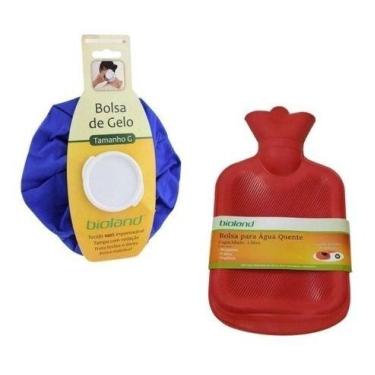Imagem de Bolsa De Gelo 1,4 L + Bolsa De Água Quente 2 L Bioland
