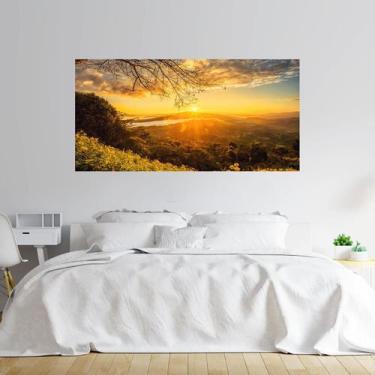 Imagem de Painel Adesivo Papel de Parede Sol Nascendo N09297 m² - Adesivo BR