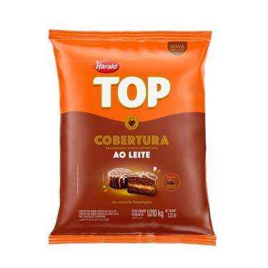 Imagem de Cobertura Gotas Top Harald Ao Leite 1,01kg