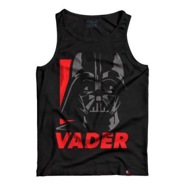 Imagem de Camiseta Regata Darth Vader Star Wars Filme Camisa Geek Nerd - KING OF