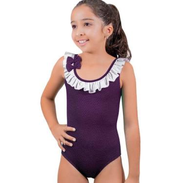 Imagem de Maio Biquini Estampado Menina Kids Infantil Sem Bojo Uv50 - HYPE MODAS