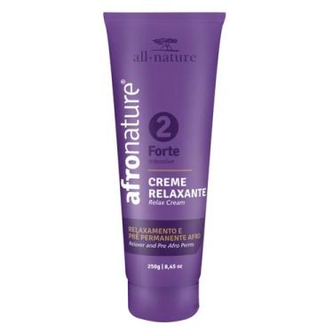 Imagem de All Nature Creme Relaxante Capilar sem Formol Afro Nature Amônia Nº2