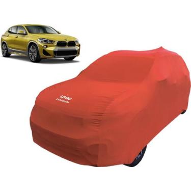 Imagem de Capa De Tecido Sob Medida Carro Bmw X2 - Mz, Vermelha