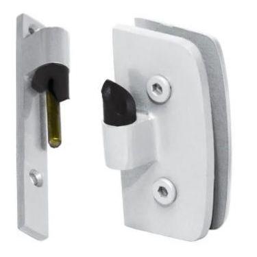 Imagem de Dobradiça automática para box 1114 branca 2un - Glassteck