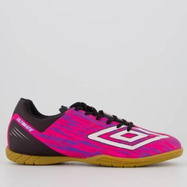Imagem de Chuteira Umbro Ultimate Futsal Rosa, 42
