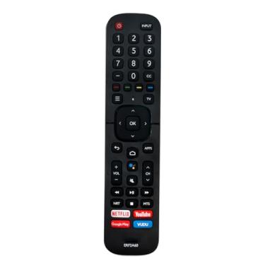 Imagem de Controle remoto de voz de substituição ERF2A60 compatível com Smart TV Hisense 65H9070F 65H8030F 65H8050F 65H8090F 55H8030F 55H8050F 55H8090F 55Q9809 55H9809 65Q9809 09 65 H9809 55H8809 65H8809 50H8G