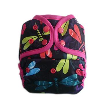 Imagem de Capa de fralda de pano para bebê, reutilizável, lavável, ajustável, C05, M