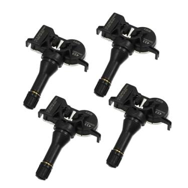 Imagem de A ABSOPRO 4 peças 68105280AC 68105280AD Monitoramento de pressão de pneu 433 MHz para Jeep Renegade Latitude Limited Sport Trailhawk 1.4L L4 - Substituição de item de gás 2,4L