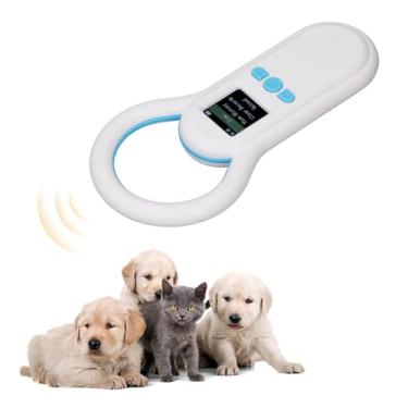 Imagem de Leitor de Leitor de Microchip para Animais de Estimação, Leitor de Etiqueta de Microchip para Animais de Estimação de Armazenamento de 134,2 Khz, Scanner Portátil Recarregável