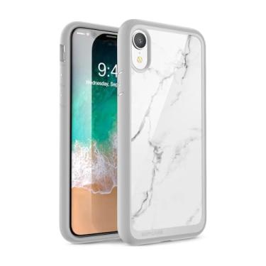 Imagem de Capa Capinha Case Transparente Supcase Para Apple iPhone XR, SUPCASE UBS Capa Protetora Transparente para Apple iPhone XR 6,1 polegadas 2018 Release, Híbrida Premium (Marble)