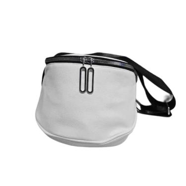 Imagem de Pochete Bolsa Transversal Feminina Masculina Para Viagem Cintura De Ombro Tiracolo Esportiva (Branco)