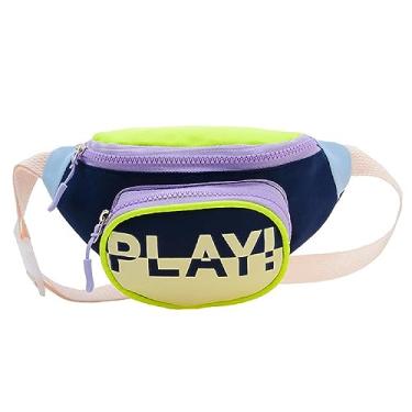 Imagem de AIBEARTY Pochete infantil para meninos pequena camuflagem cintura cinto bolsa bolsa de cintura pacote com alça ajustável para crianças, esportes, corrida, acampamento, viagem, Play 2, One Size