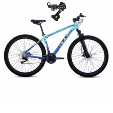 Imagem de Bicicleta 29 Gti Roma 21v Index Alumínio leve Disco Mecânico Cambio Traseiro Shimano-Unissex