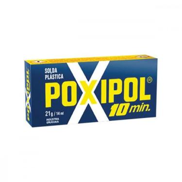Imagem de Poxipol Epoxi Cinza 21Gr 10Min. - TBR