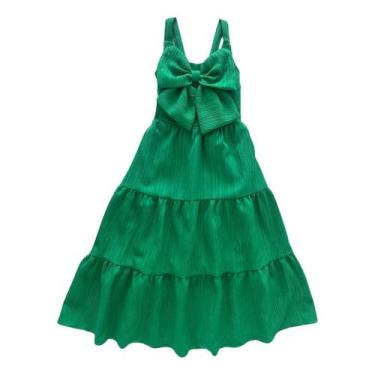 Imagem de Vestido Infantil Estiloso Fetsas Casamento Natal Fim de Ano Roupa Femi