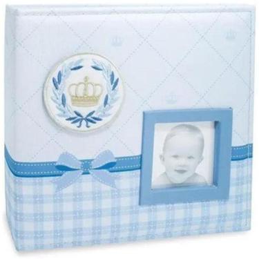 Imagem de Álbum 100 Fotos 10X15 + 50 Fotos 15X21 Bebe Tecido Ical 810