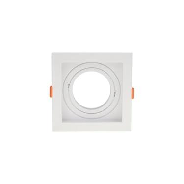 Imagem de Spot De Embutir Recuado Astraled Berenices Para Lâmpada Mr16 Quadrado Branco Sp-7614