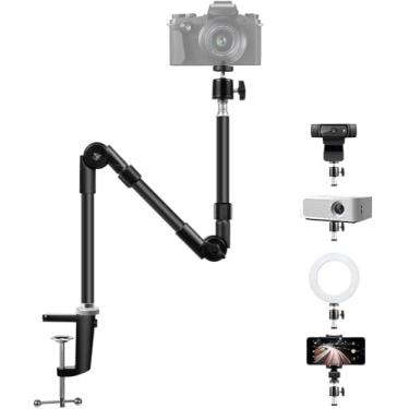 Imagem de Suporte de Mesa Flexível Para Câmera, Rotação de 360 Graus, Ajuste Flexível, Suporte para Webcam, Suporte para Microfone, Suporte de Mesa Flexível para Câmera