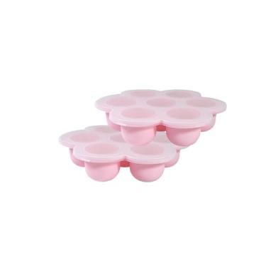 Imagem de Moldes de silicone para mordidas de ovo, molde de ovo de fritadeira a ar, molde de panela instantânea rosa para mordida de ovo molde de muffin pastel para acessórios de cozinha (rosa)