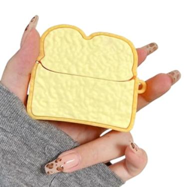 Imagem de AOLABOKY Capa para Samsung Galaxy Buds 3 (2024)/Buds 3 Pro (2024), capa criativa e divertida para fones de ouvido de silicone com chaveiro para meninos e meninas