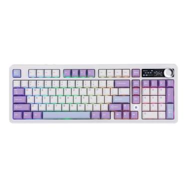 Imagem de Teclado Mecânico AJAZZ AK980 MechLands - Conexão Tripla (BT 5.0/USB-C/