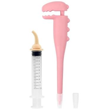 Imagem de TAOZUA Dispensador de pílulas para animais de estimação, pistola de piller para animais de estimação, cápsulas de comprimido oral, seringas de silicone para gatos, cães e pequenos animais (empurrador