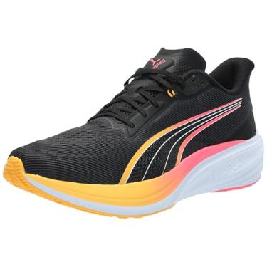 Imagem de PUMA Darter Pro Tênis de corrida masculino, preto maçã, tamanho 41, Black-sun Stream, 43