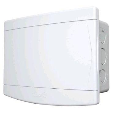 Imagem de Tigre quadro distribuição embutir 6/8 disjuntores sem barramento