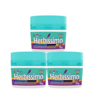 Imagem de Kit 3 Desodorante Creme Infantil 55g