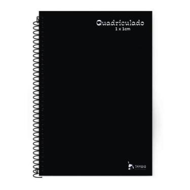 Imagem de Caderno Universitário Tamoio Espiral 96Fls Quadriculado 1x1